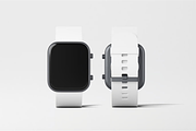 Smart Watch Mockup, a Wearable Device Mockup by Xtrahive (Thumbnail 3 of 3)