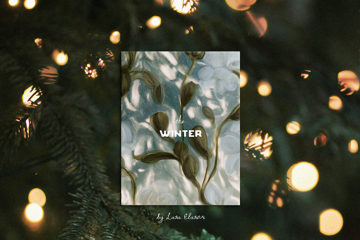 Hand-Painted Winter Backgrounds, a Background Graphic by Lana Elanor (Photo 2 of 16)