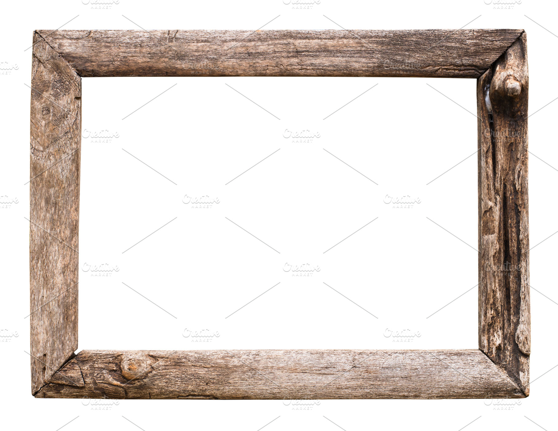 wood picture frame isolated, a Background Photo by jakkapan