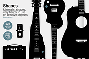 Guitar & Bass - Modern Graphics, an Object Illustration by illugrama (Thumbnail 10 of 24)