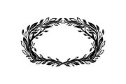 Nature Wreath Frame Vector Bundle, an Illustration by jahid234 (Thumbnail 2 of 51)