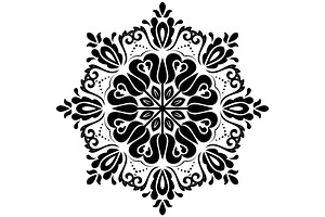 Floral Vector Abstract Pattern, a Decorative Illustration by FineArtStudio