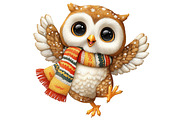 Dancing Animals Christmas Watercolor, an Illustration by Craft Nest (Thumbnail 10 of 11)