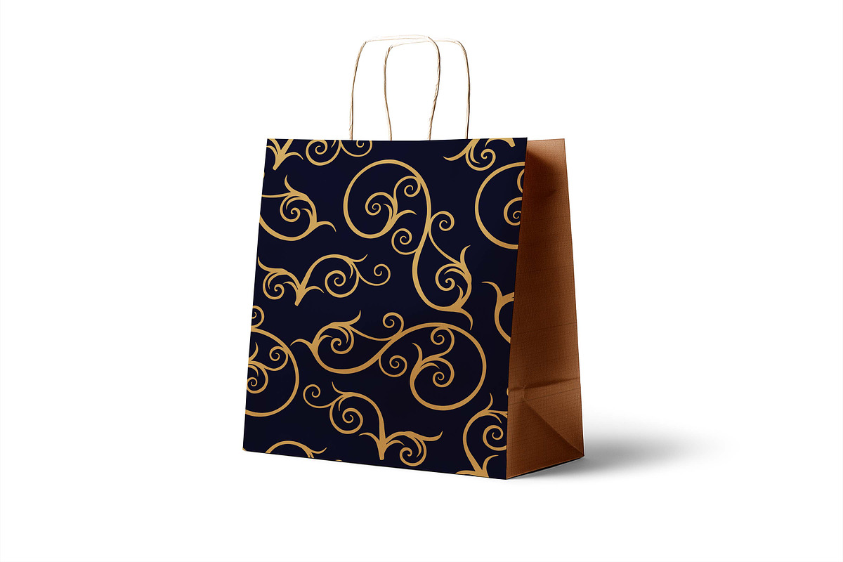 Seamless pattern with swirls, a Pattern Graphic by Viktorijareut (Photo 3 of 4)