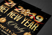 2019 New Year Party Flyer, a Flyer Template by AfzaalGraphics (Thumbnail 4 of 4)