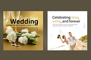 Wedding Social Media Post, an UI Kit Template by ContestDesign (Thumbnail 3 of 5)