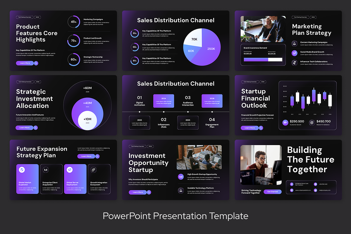 Tech Startup Overview, a Presentation Template by Sixtemp (Photo 3 of 3)