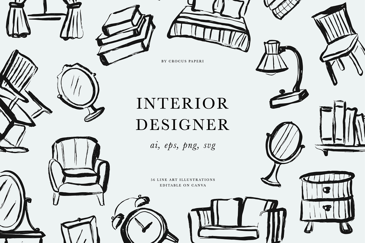 1500+ All Illustrations Bundle, a Decorative Illustration by Crocus Paperi (Photo 23 of 25)