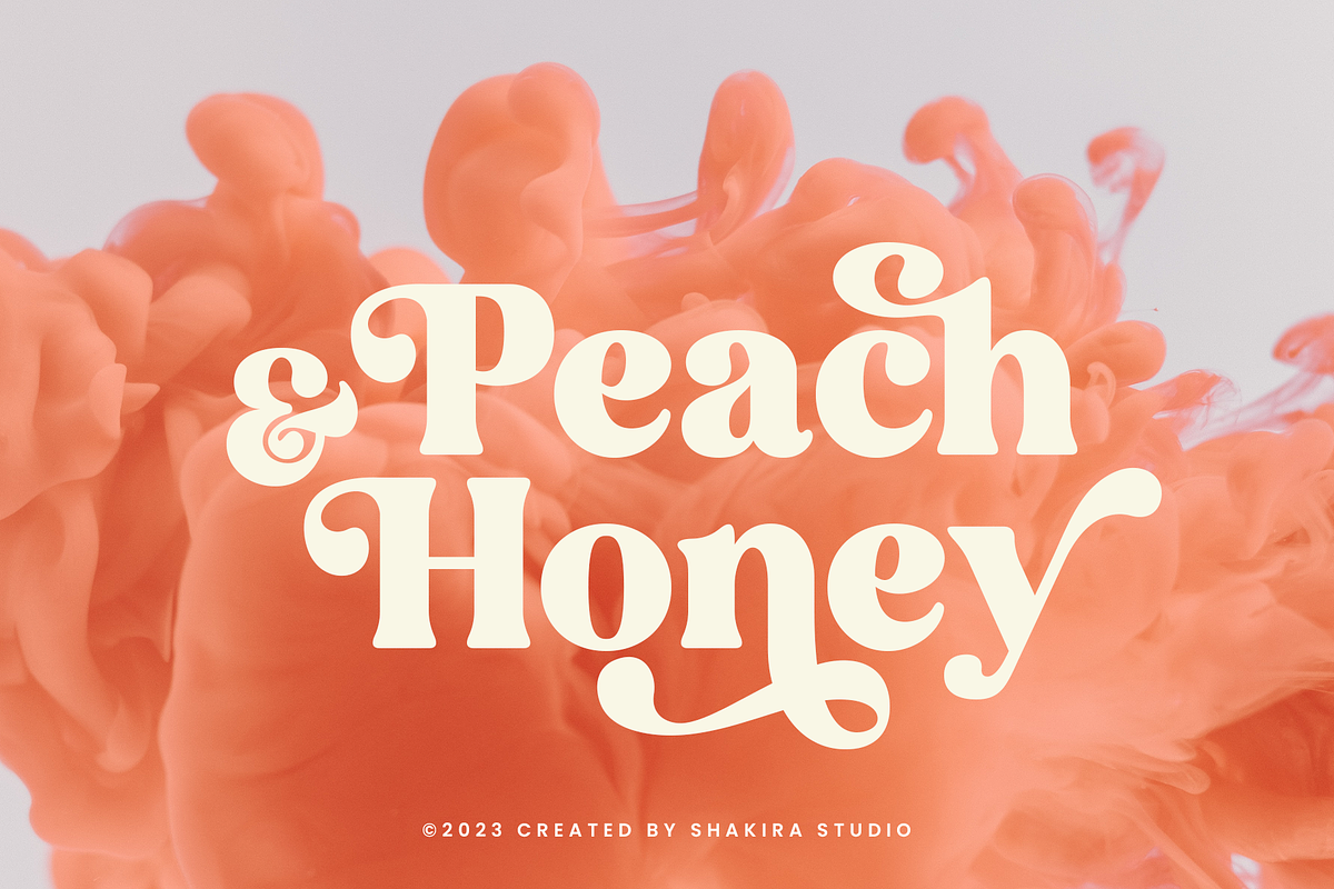 Pink Sunset - Retro Serif, a Serif Font by Shakira Studio (Photo 6 of 10)