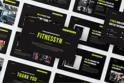 Fitnessyn Fitness & Gym Google Slide, a Presentation Template by SquidPixey (Thumbnail 6 of 6)