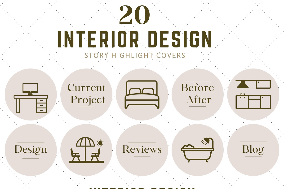 Interior Design Instagram Template, a Social Media Template by Kindelight (Photo 5 of 6)