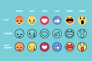 Animated Social Icons +Video Avatars, an Outline Icon by Sentavio (Thumbnail 3 of 5)