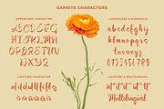 Garnite - Handwritten Script Font, a Handwritten Font by Afkari Studio (Thumbnail 6 of 9)
