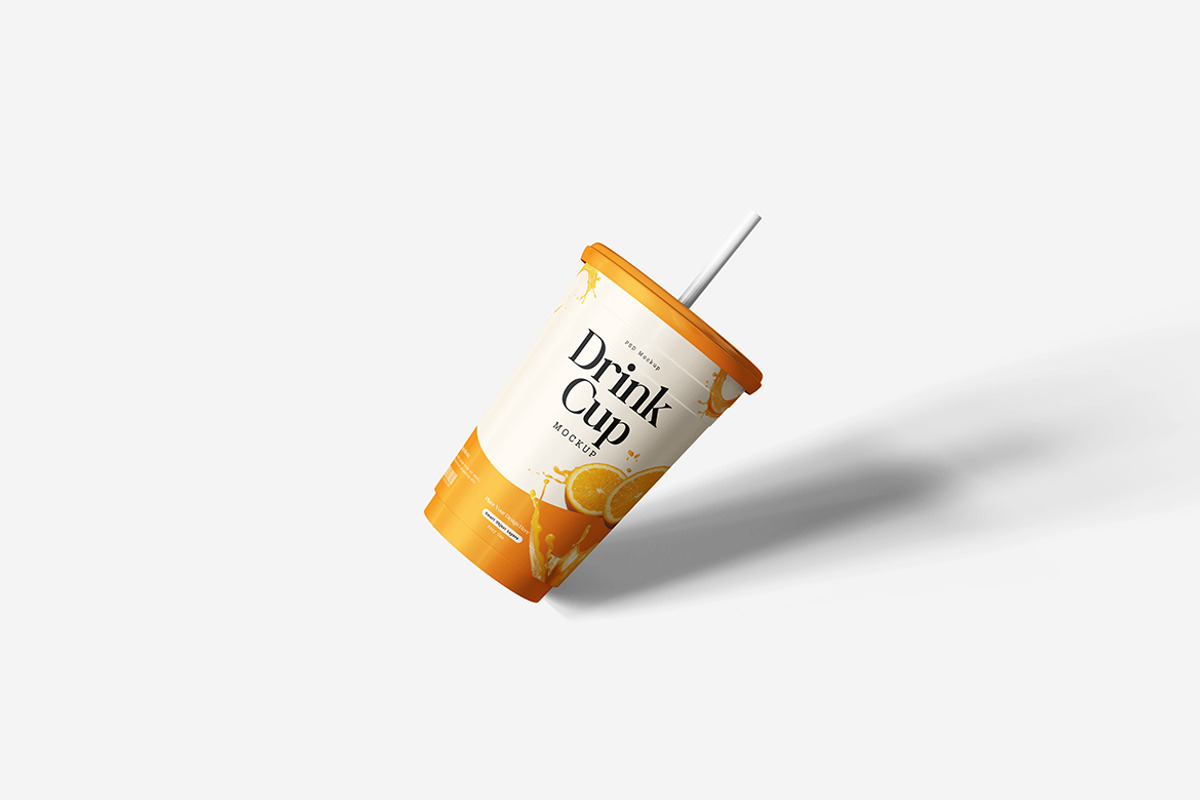 Drink Cup Mockup, a Product Mockup by MrLetters (Photo 4 of 5)
