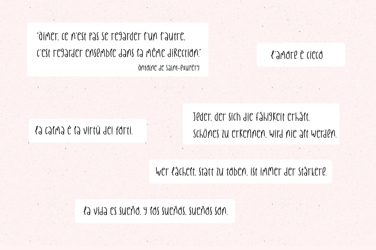 Quirky Handwritten Font Cute Flowers, a Handwritten Font by Kaya Fonts (Photo 31 of 32)