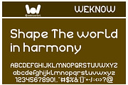 Kitchen Bar font, a Sans Serif Font by weknow (Thumbnail 5 of 8)