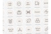 100 Candle Instagram Story Highlight, a Social Media Template by PatternLab. (Thumbnail 8 of 9)