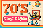 Friezy – Retro Groovy Bold Font, a Serif Font by Font Liner (Thumbnail 9 of 10)