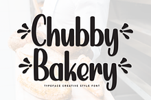 Chubby Bakery | Script Font
