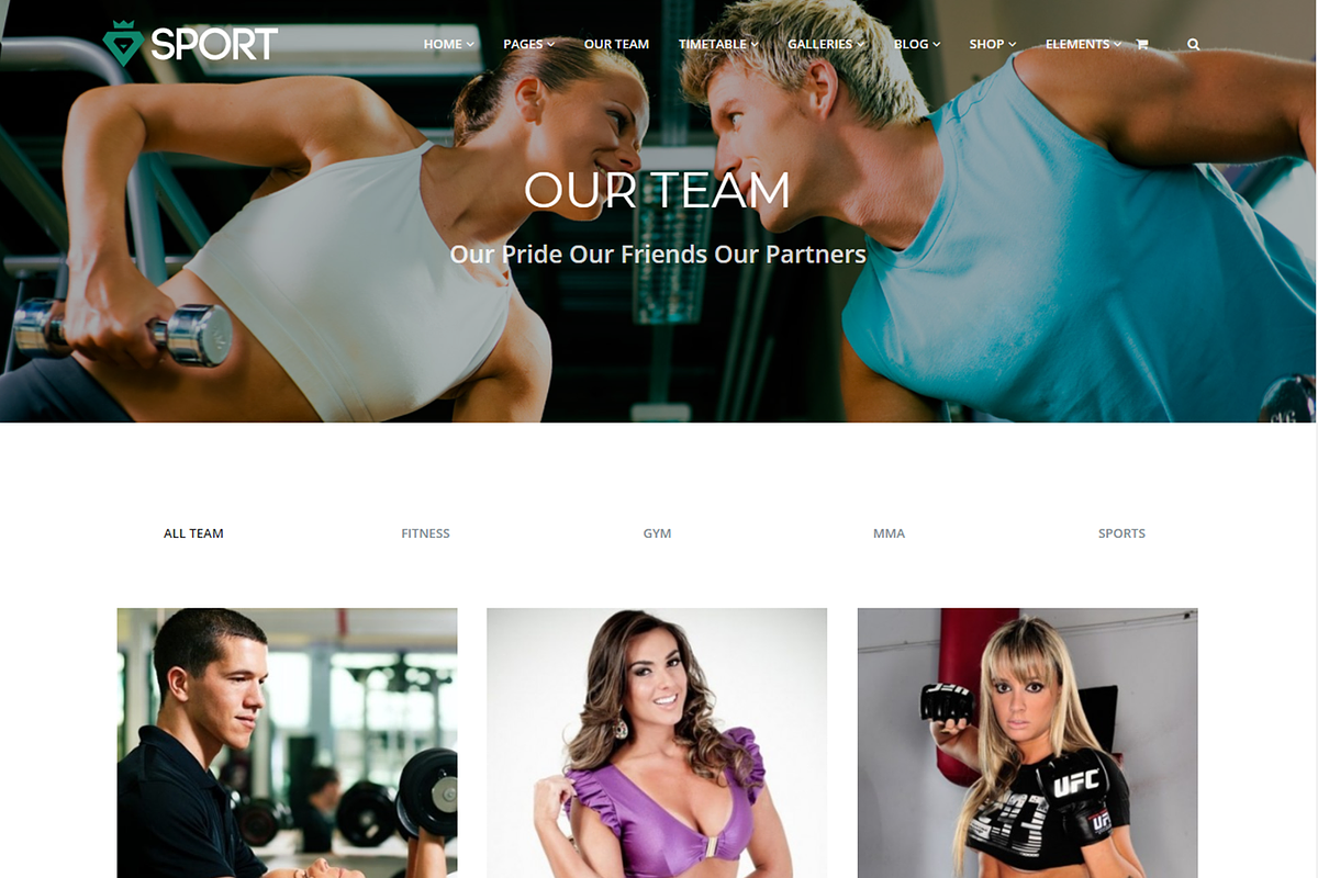 Sport Team & Athlete WordPress Theme, a WordPress Template by Visualmodo (Photo 16 of 21)