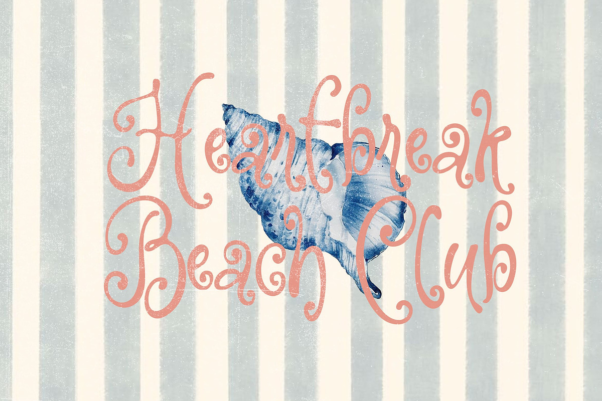 Peachy Naughty a Whimsy Curly Font, a Handwritten Font by Blankids Studio (Photo 6 of 10)