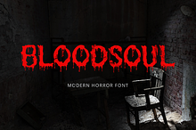 Bloodsoul - A Modern Horror Font