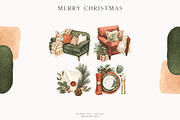 Merry Christmas Collection, a Seasonal Illustration by PeDe Designs (Thumbnail 5 of 31)