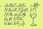 Billion Champagne Scattered Sticky, a Script Font by Letterena Studios Script (Thumbnail 5 of 15)