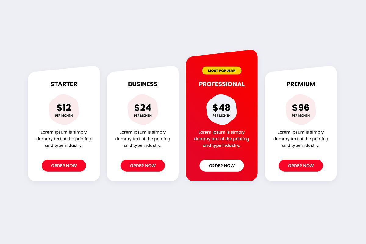 Pricing Tables, a Templates & Theme by Youme Techworld (Photo 3 of 4)