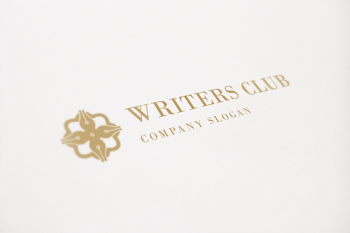 Writers Club Logo, a Branding & Logo Template by Vepix (Photo 2 of 4)
