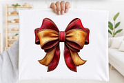 Fall Autumn Bow Clipart Bundle., a Seasonal Illustration by SVGArt (Thumbnail 5 of 5)