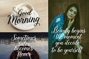 Bethanya Script, a Script Font by Megatype (Thumbnail 4 of 8)
