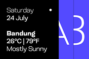 Tansa – UI Interface Sans Font, a Sans Serif Font by Drizy (Thumbnail 9 of 10)
