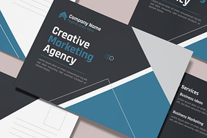 Marketing Agency Postcard