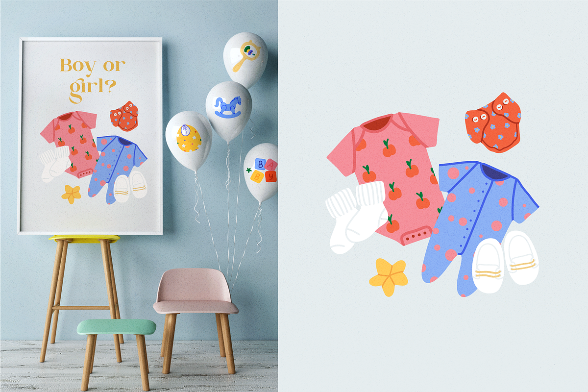Infant Vector Big Bundle: 70% OFF, an Object Graphic by My.Ordinarty (Photo 15 of 23)
