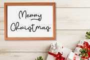 MelancholyChristmas-Handwritten Font, a Script Font by AQR Studio (Thumbnail 8 of 9)