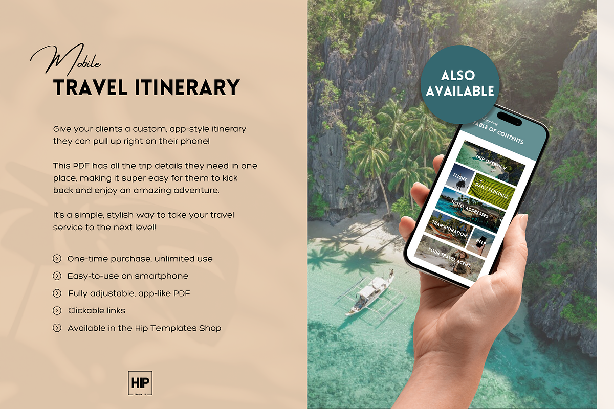 Travel Proposal for Travel Agents, a Templates & Theme by Hip Templates (Photo 7 of 9)