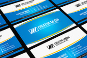 Corporate Business Card CM064, a Business Card Template by annozio (Thumbnail 4 of 4)