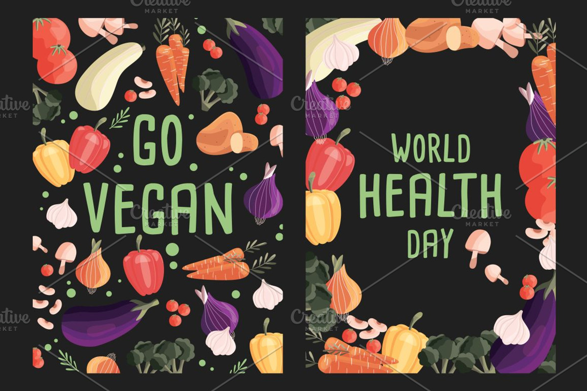 Vegetables posters, banners, pattern, a Decorative Illustration by Blue Lela Design (Photo 8 of 13)