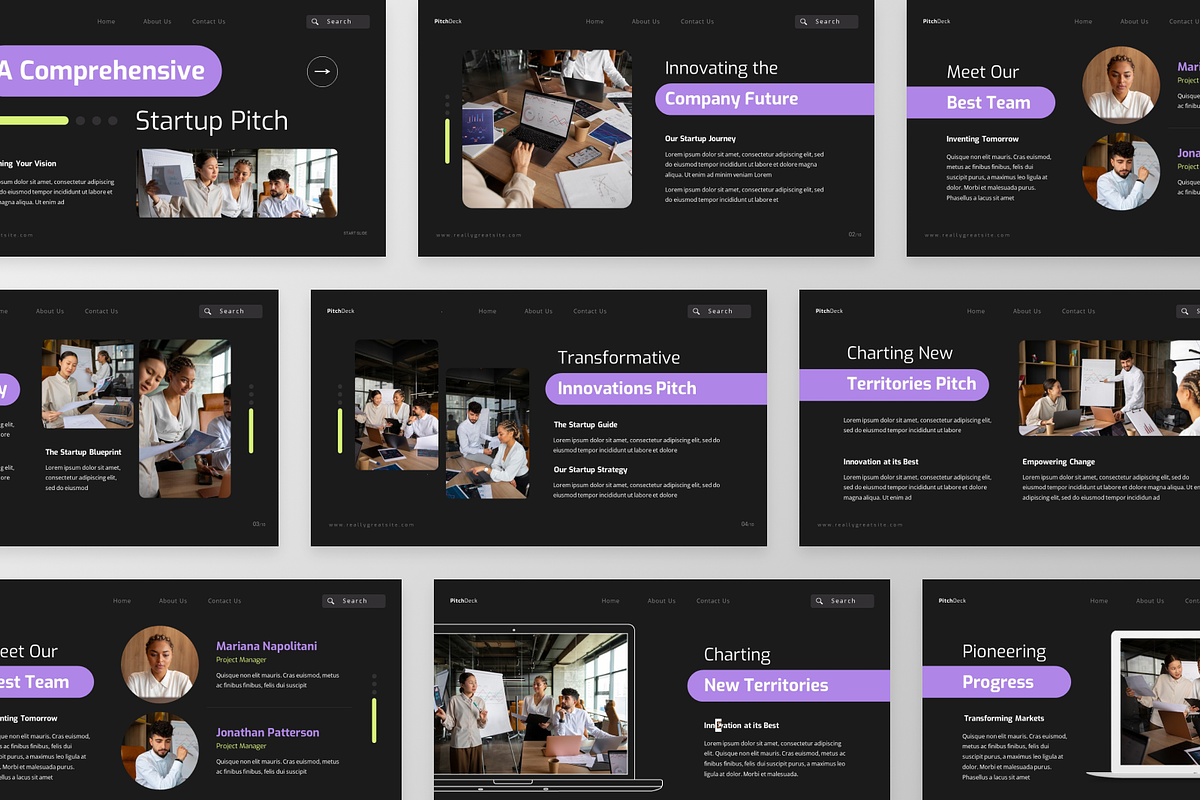 Proposal Festival Google Slide, a Presentation Template by GraphauseProject (Photo 8 of 8)
