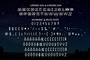 Starnight | Script Font, a Script Font by Scratchones (Thumbnail 7 of 8)