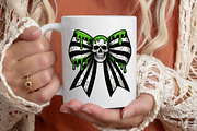 Striped Halloween Coquette Bows PNG, an Illustration by Libby Wishes (Thumbnail 6 of 6)