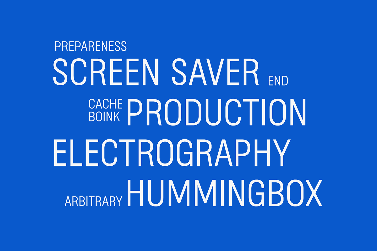 Gibstone; Condensed Font Family, a Sans Serif Font by Eko Bimantara (Photo 11 of 14)