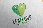 Green Love Company logo, a Branding & Logo Template by Medianeka (Thumbnail 1 of 4)