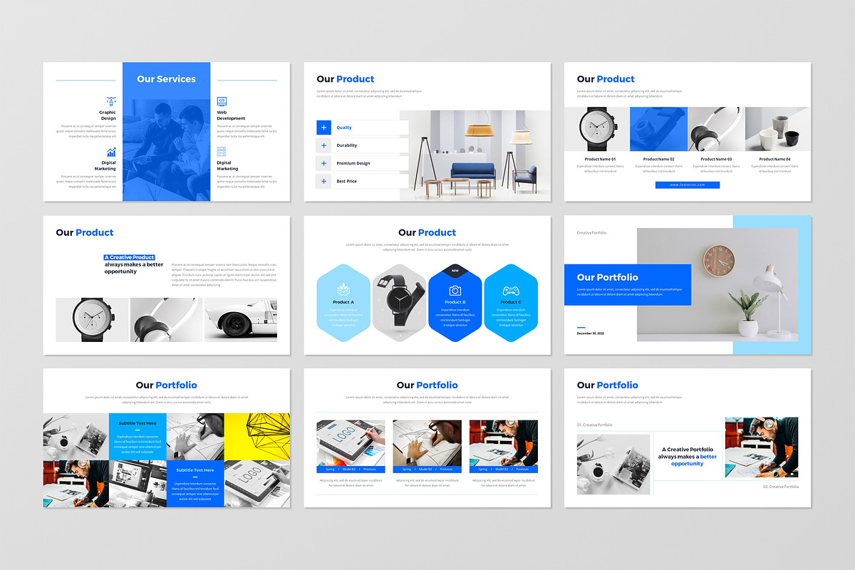 Business Plan PowerPoint Template, a Presentation Template by Orcshape Studio (Photo 7 of 29)