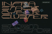 Dark Nexis, a Sans Serif Font by Erifqizefont (Thumbnail 5 of 10)