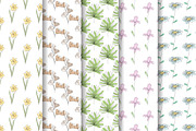 26 Floral Seamless Patterns Set, a Pattern Graphic by Sunset&Sea Design (Thumbnail 2 of 6)