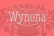 Wynona, a Serif Font by William Hastings (Thumbnail 1 of 8)