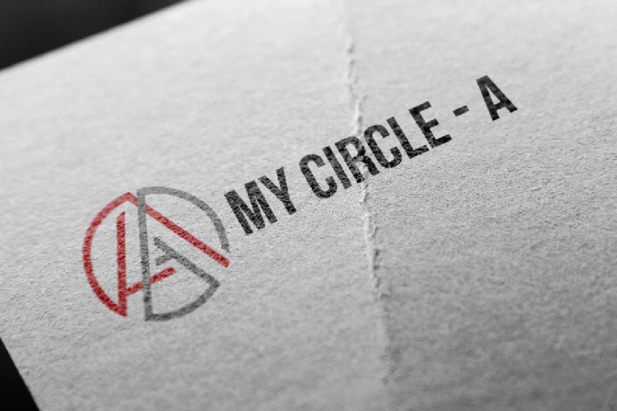 Circle A Letter Abstract Logo Symbol preview 2