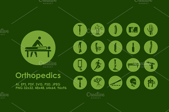 Orthopedics Icons